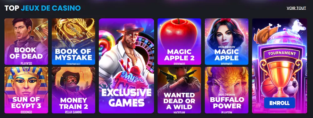 My Stake Casino France Jeux